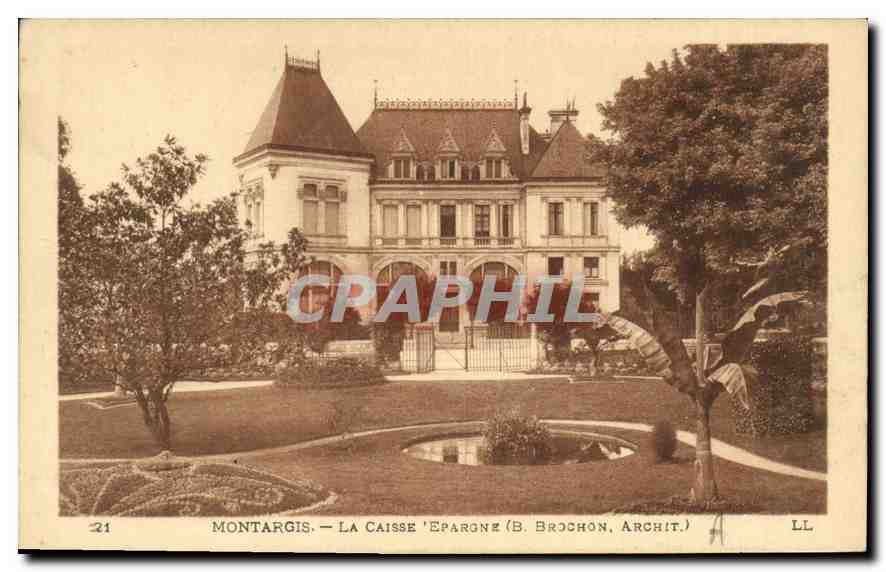 CPA Montargis La Caisse Epargne (B Brochon Archit)