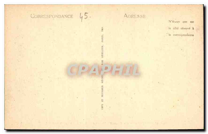 CPA Montargis La Caisse Epargne (B Brochon Archit) — Back