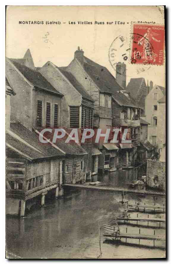 CPA Montargis (Loiret) Les Vielles Rues sur l'Eau