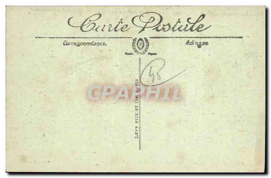 Montargis — Le Boulevard du Pâtis — Édition J. G. — Rückseite