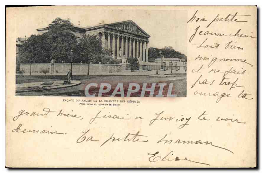 CPA Paris Chambre des Deputes