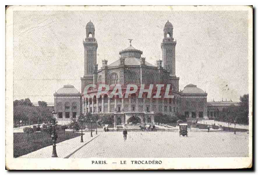 CPA Paris Le Trocadero