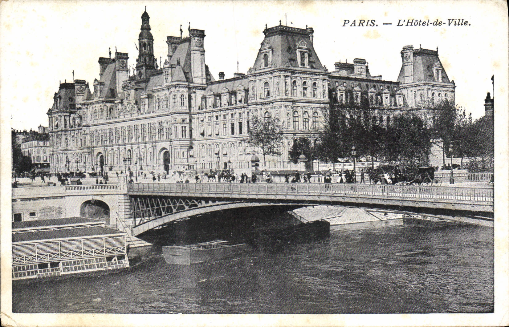 CPA Paris L'Hotel de Ville