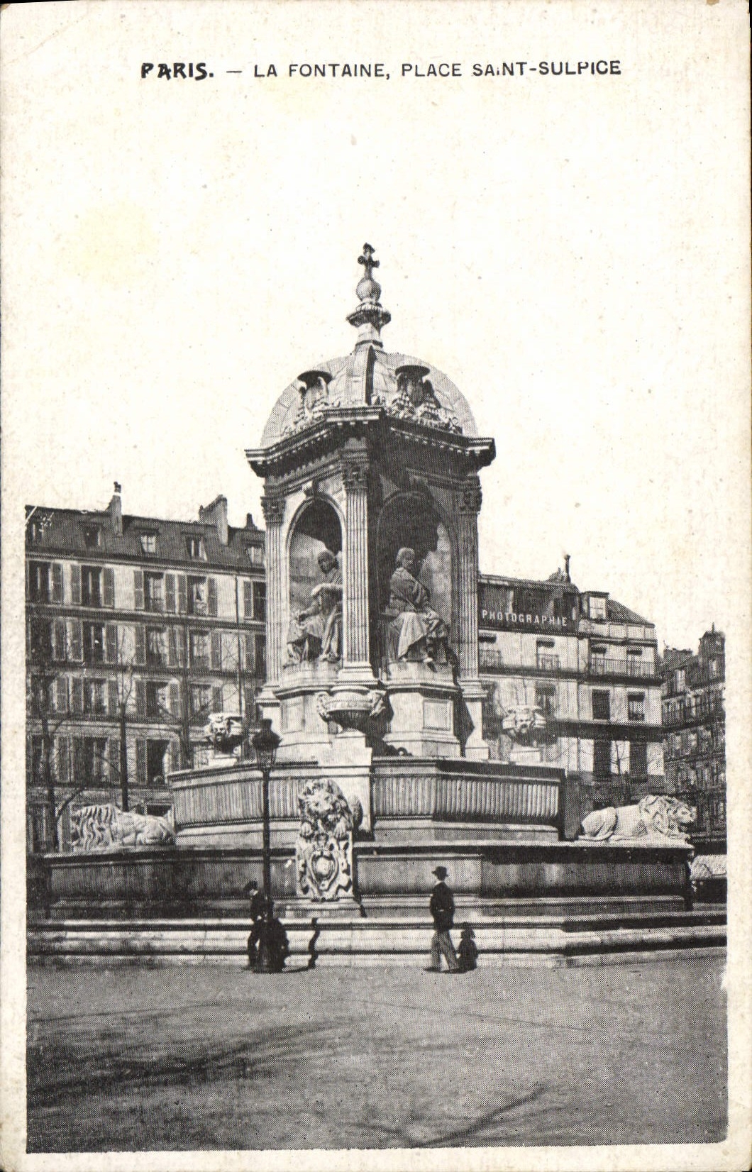 CPA Paris La Fontaine Place saint Sulpice
