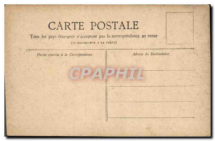 CPA Paris La Gare de l'Est — Rückseite
