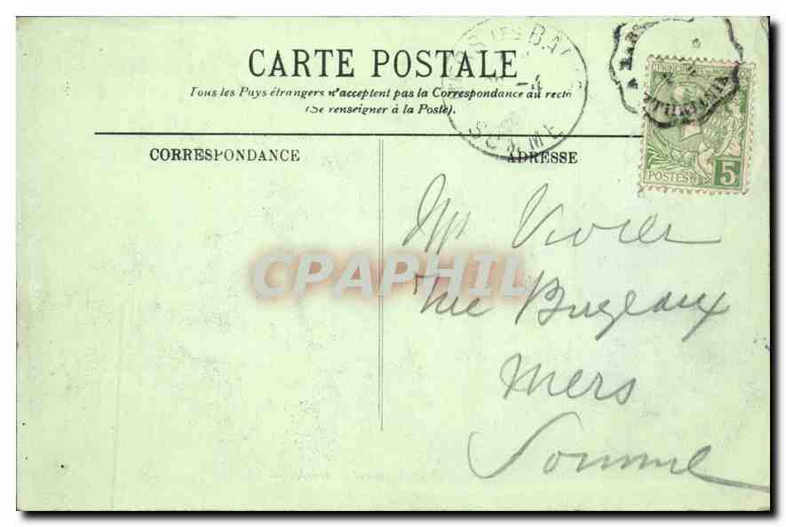 Casino de Monte-Carlo — Salle de Trente et Quarante — LL. — N° 244 — Reverso