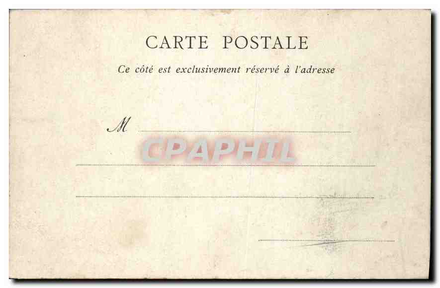 CPA Environs de Cherbourg Le Nez de Janbourg  — Rückseite