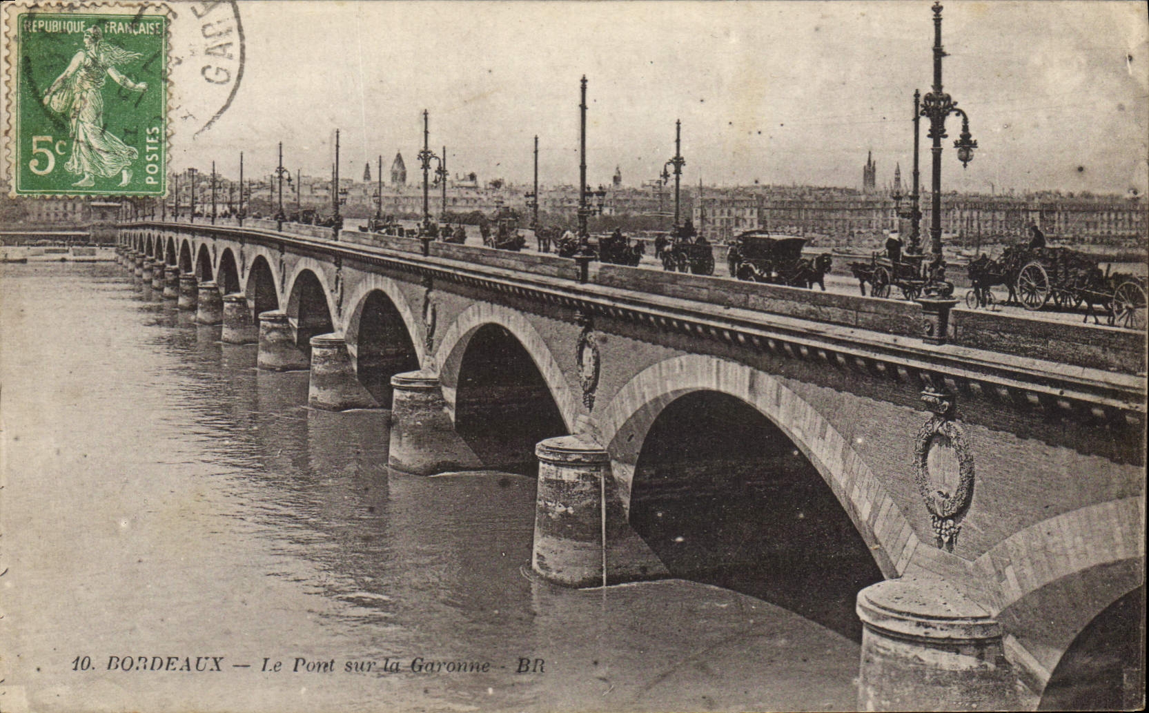Bordeaux — Le Pont sur la Gavonne — Bloc Frères, éditeurs