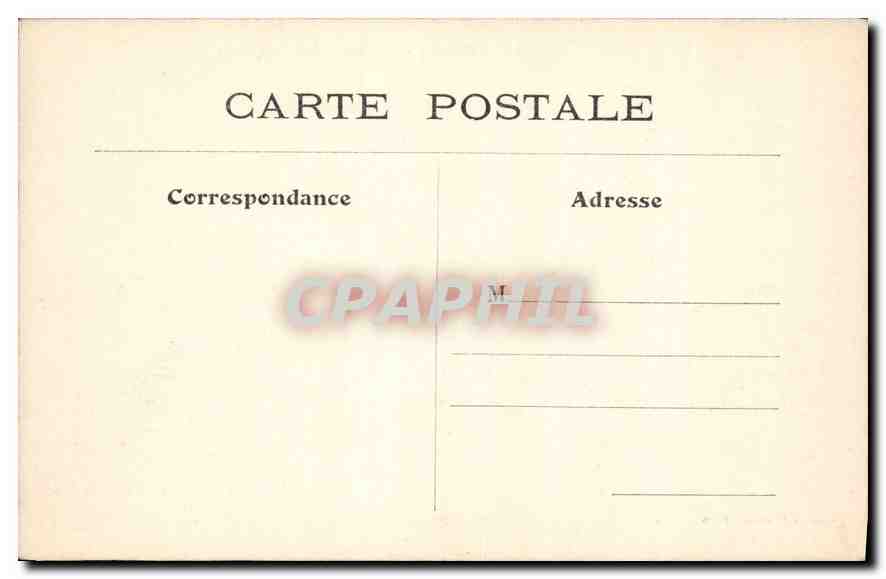 CPA Paris et ses Environs Chantilly Le Chateau cote Nord Ouest  — Rückseite