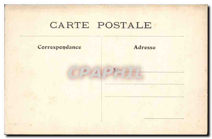 CPA Paris et ses Environs Chantilly Les Grandes Ecurles  — Rückseite