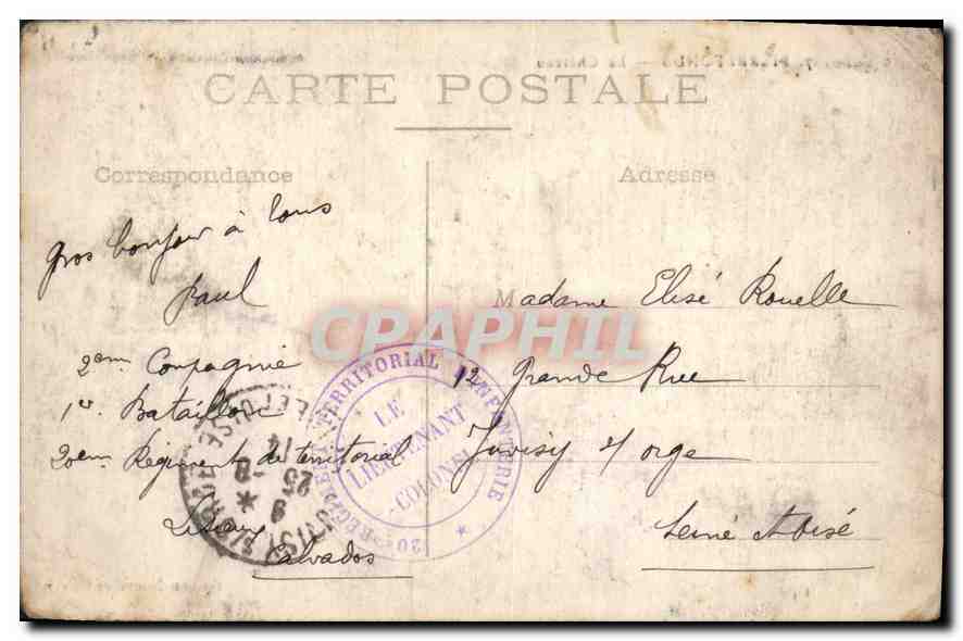 CPA Pierrefonds Le Chateau — Reverso