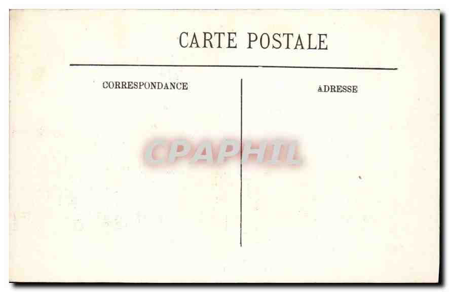 CPA Compiegne Le Chateau La Salle des Fetes  — Rückseite