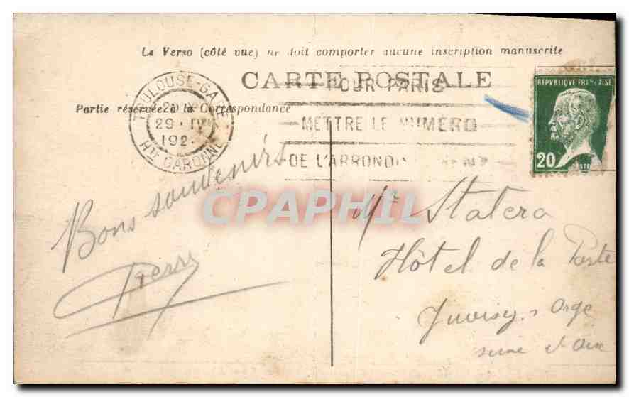 CPA Toulouse Square Wilson et Avenue Jean Jaures — Reverso