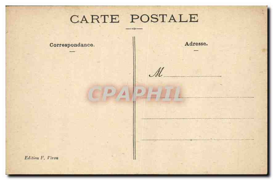 CPA Lourdes La Fontaine miraculense  — Verso