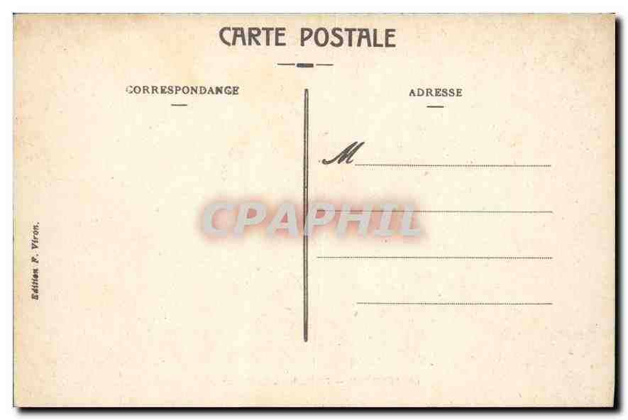 CPA Lourdes Funiculaire le Viaduc  — Verso