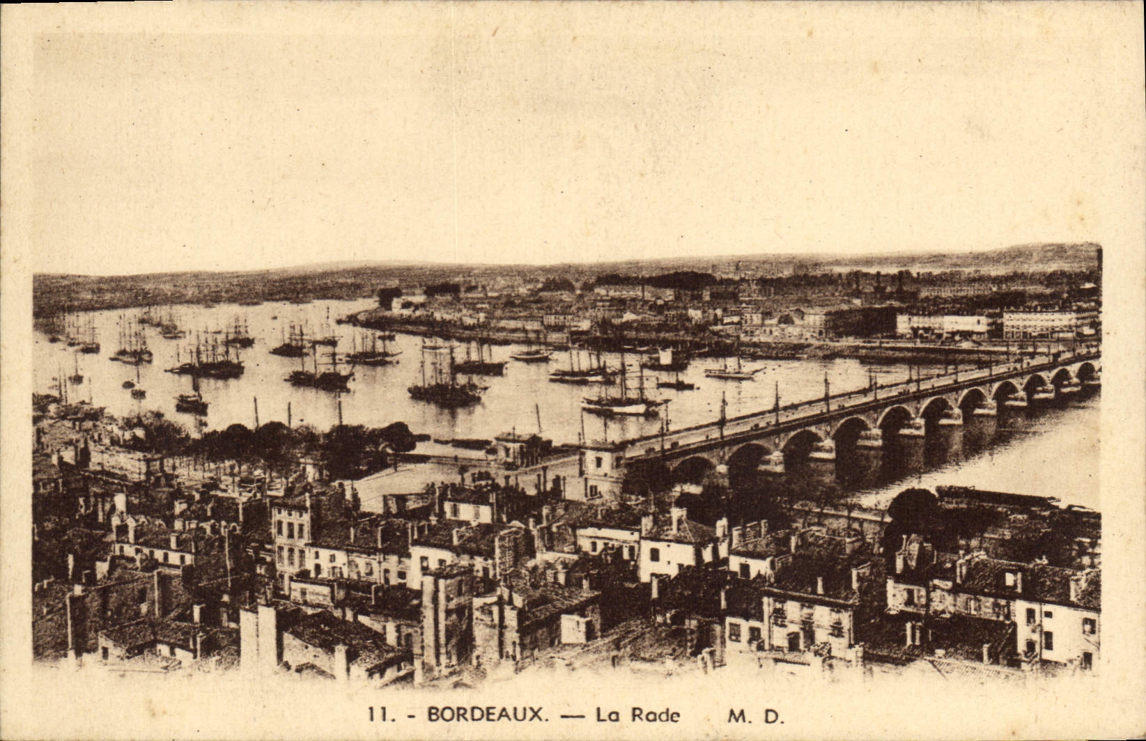 Bordeaux — La Rade — M. D.