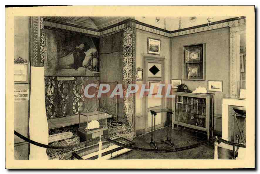 CPA Chateau de Malmaison La Chambre de Napoleon a Ste Helene 