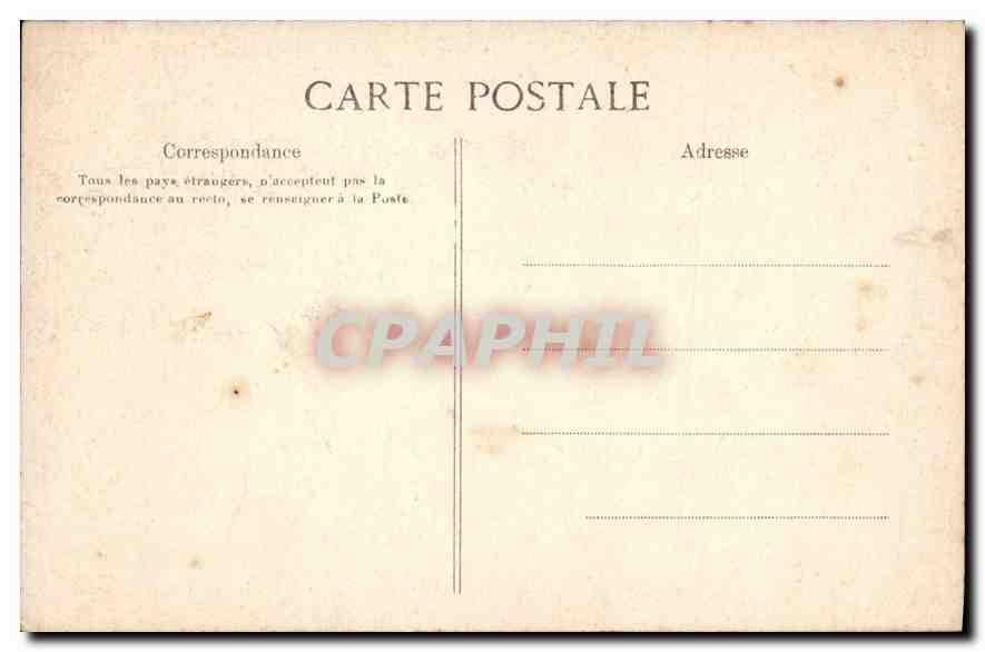 CPA Gavarnie et Pic Secugnac  — Verso