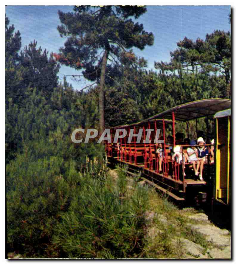 CPA Petit Tramway de St Trojan Ile D'Oleron Ch Mme 