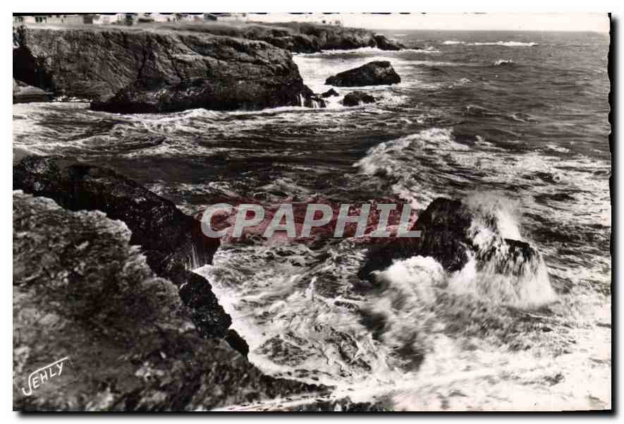 Les rochers de la Corniche — entre Croix-de-Vie et Sion-sur-l'Océan — JEHLY