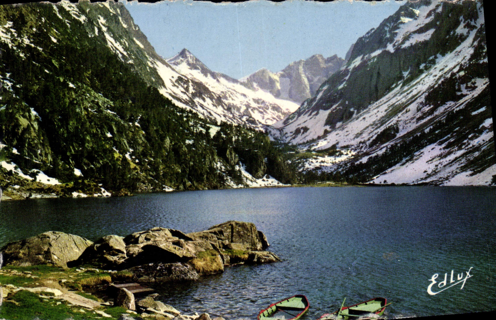 Lac de Gaube — Les Pyrénées — Éditeur Edlux