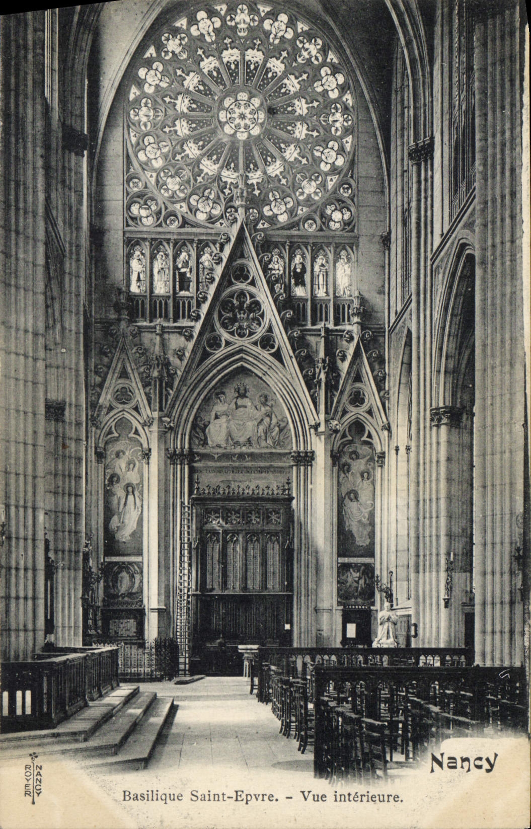 Basilika Saint-Epvre — Innenansicht — Nancy