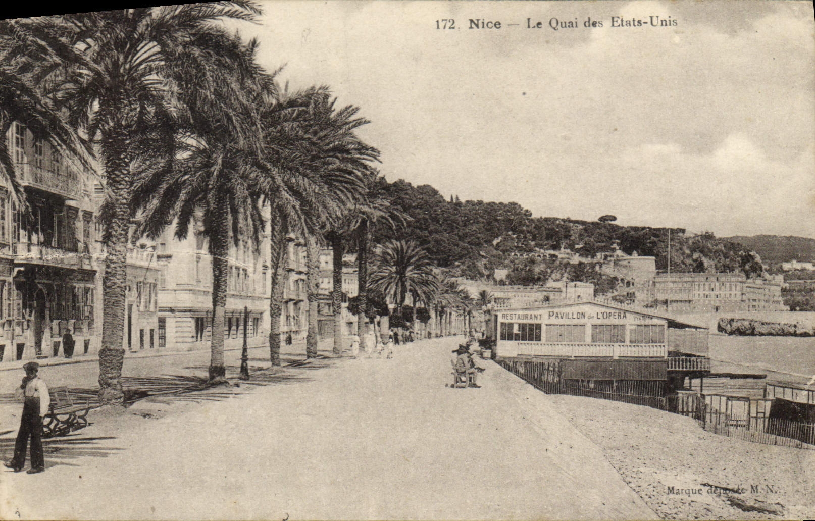 CPA Nice le Quai des Etats Unis 