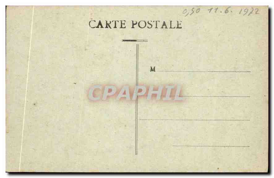 CPA Nice le Quai des Etats Unis  — Rückseite