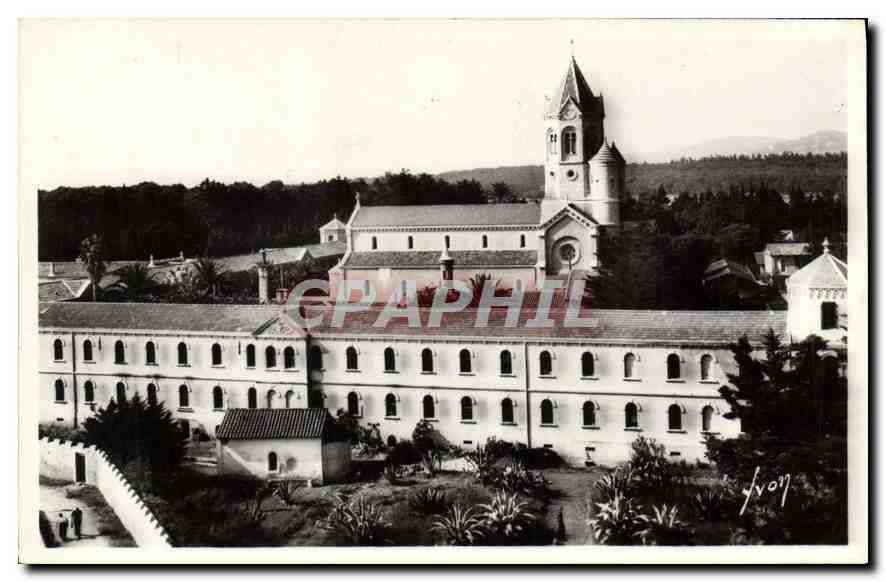 CPA Ile Saint Honorat Alpes Mmes le Monastere 