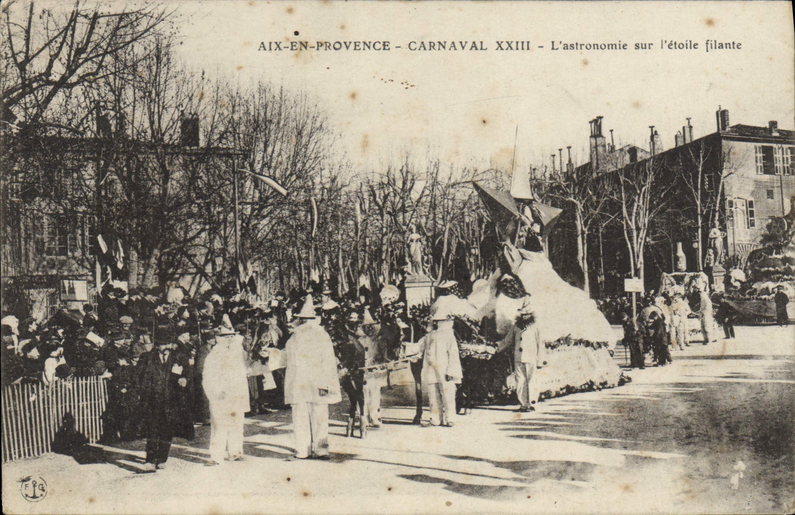 Aix-en-Provence - Carnaval XXIII - L'astronomie sur l'étoile filante