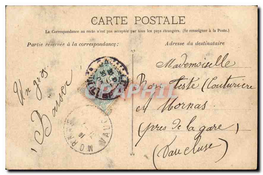 Orange - Un coin du Théâtre Antique; côté nord — Guende phot.-Marseille, n°671 — Rückseite