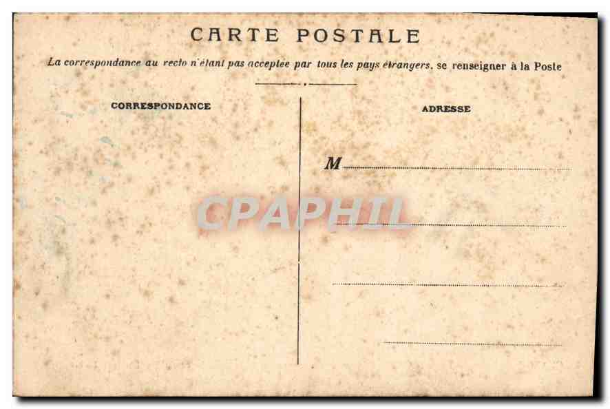 CPA Orange Place du Theatre Antique  — Rückseite