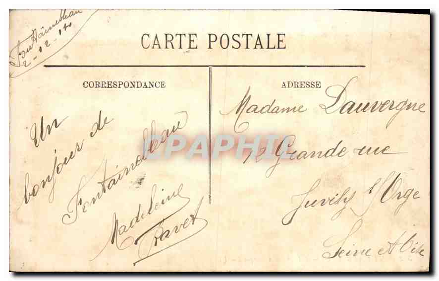 Fontainebleau — L'Élan aux Carpes — LL — Reverso