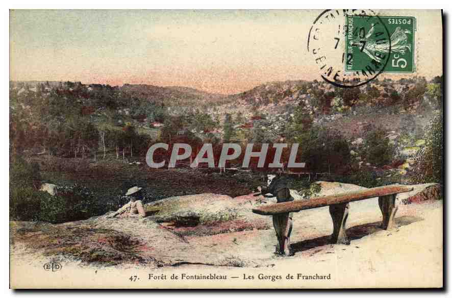 Forêt de Fontainebleau — Les Gorges de Franchard — E.D. éditeur