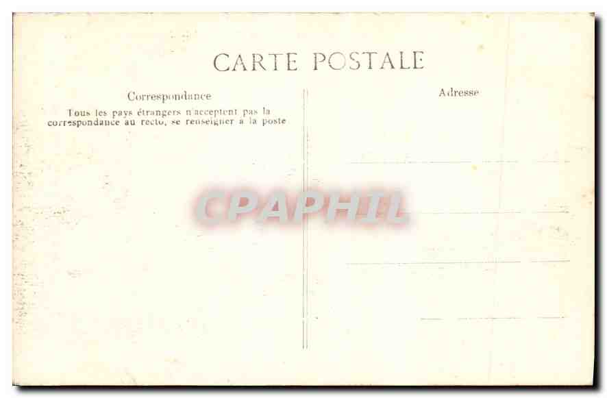 Palais de FONTAINEBLEAU — Cour ovale et Baptistière — Éditeur E. B. n°294 — Reverso