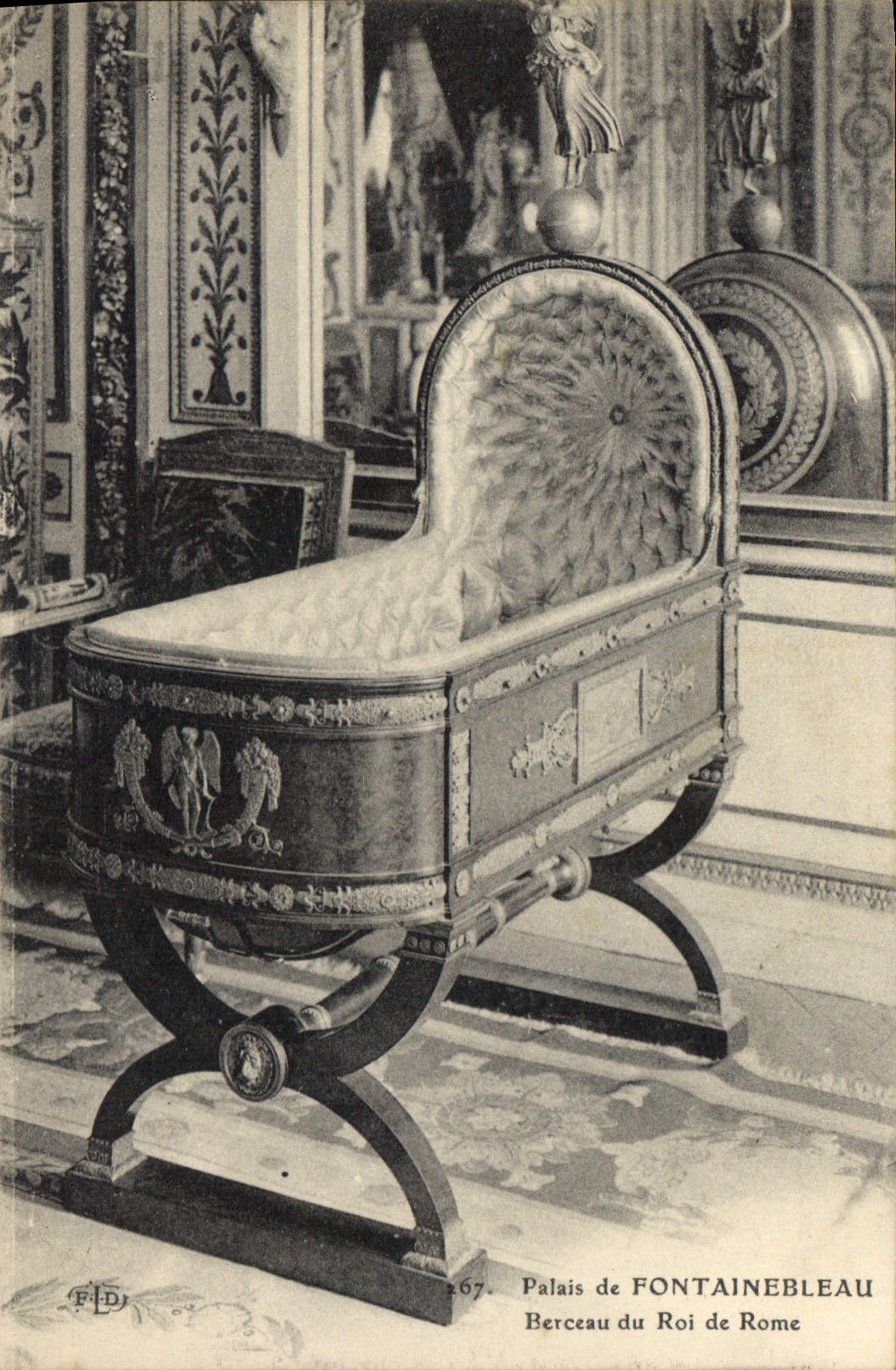 Berceau du Roi de Rome — Palais de Fontainebleau — F.D. n°267