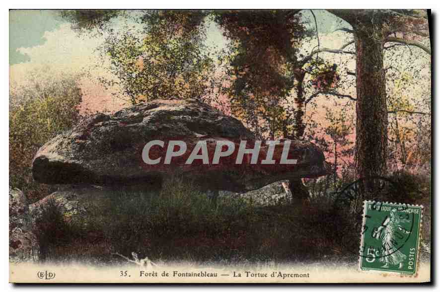 Bosque de Fontainebleau — La Tortuga de Aprémont — Editor ELD, n°35
