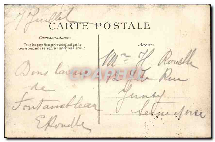 Bosque de Fontainebleau — La Tortuga de Aprémont — Editor ELD, n°35 — Reverso