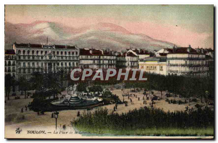 Toulon — La Place de la Liberté — Éditeur L.C.