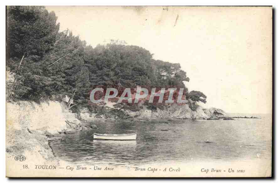 CPA Toulon Cap Brun une Anse 