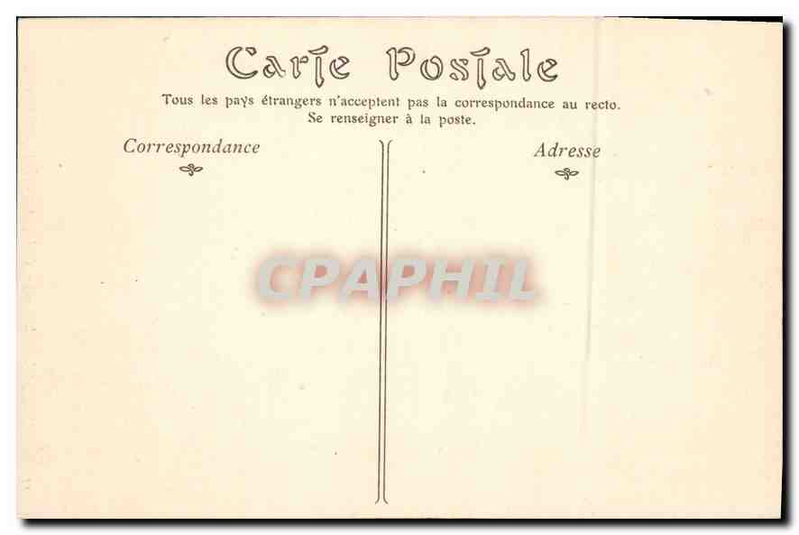 CPA Avignon le Clocher de Jaquemart hotel de ville  — Rückseite