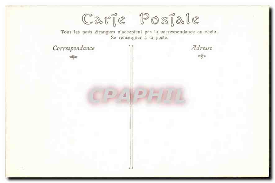 CPA Cite de Carcassonne vue exterieure des Fosses  — Verso