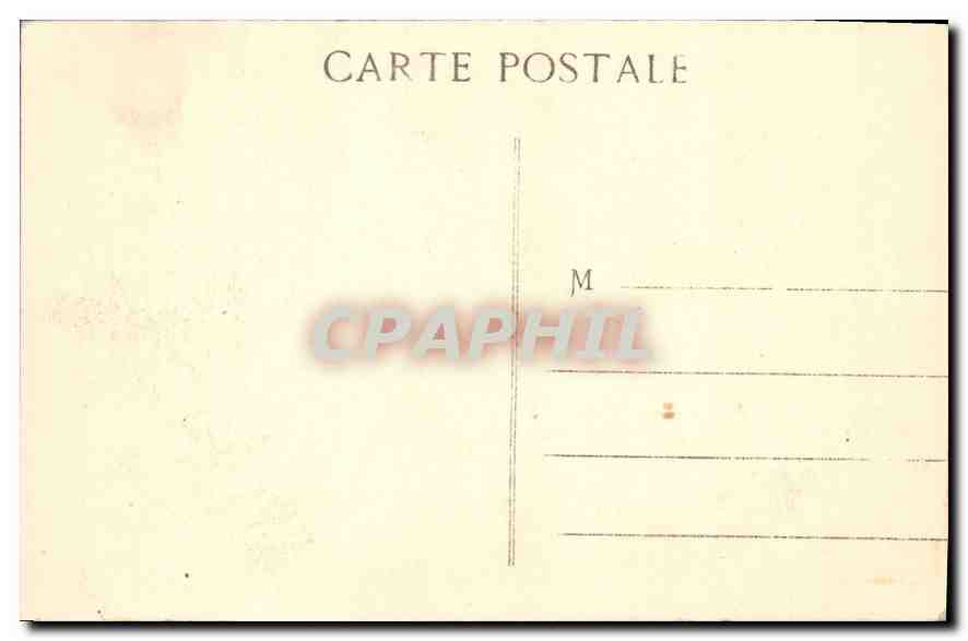 CPA Le Reve Militaria — Rückseite