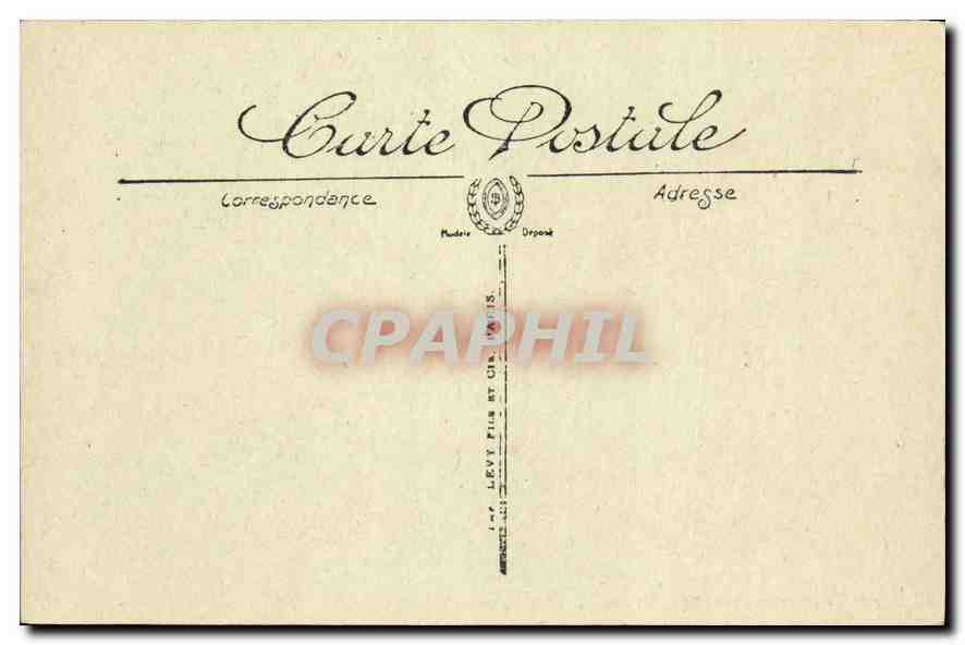 CPA Saint Raphael le boulevard Felix Martin  — Rückseite