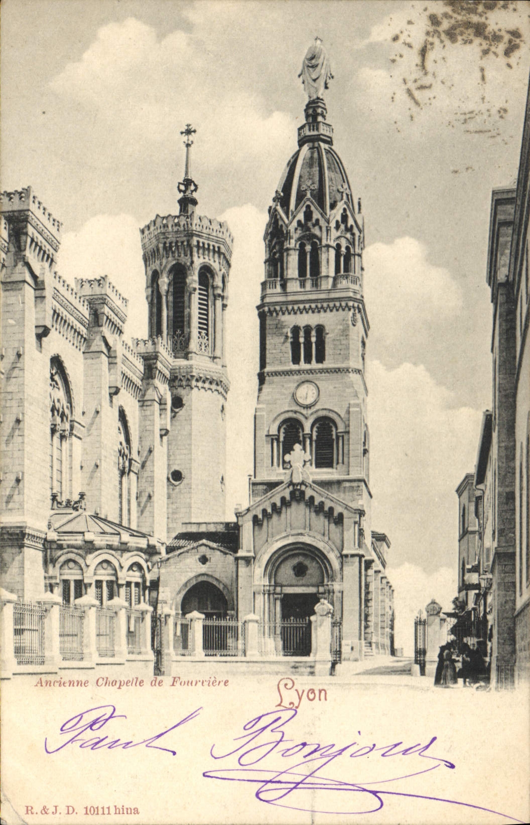 Ancient Chapel of Pourrières — Lyon — R.&J.D. 10111