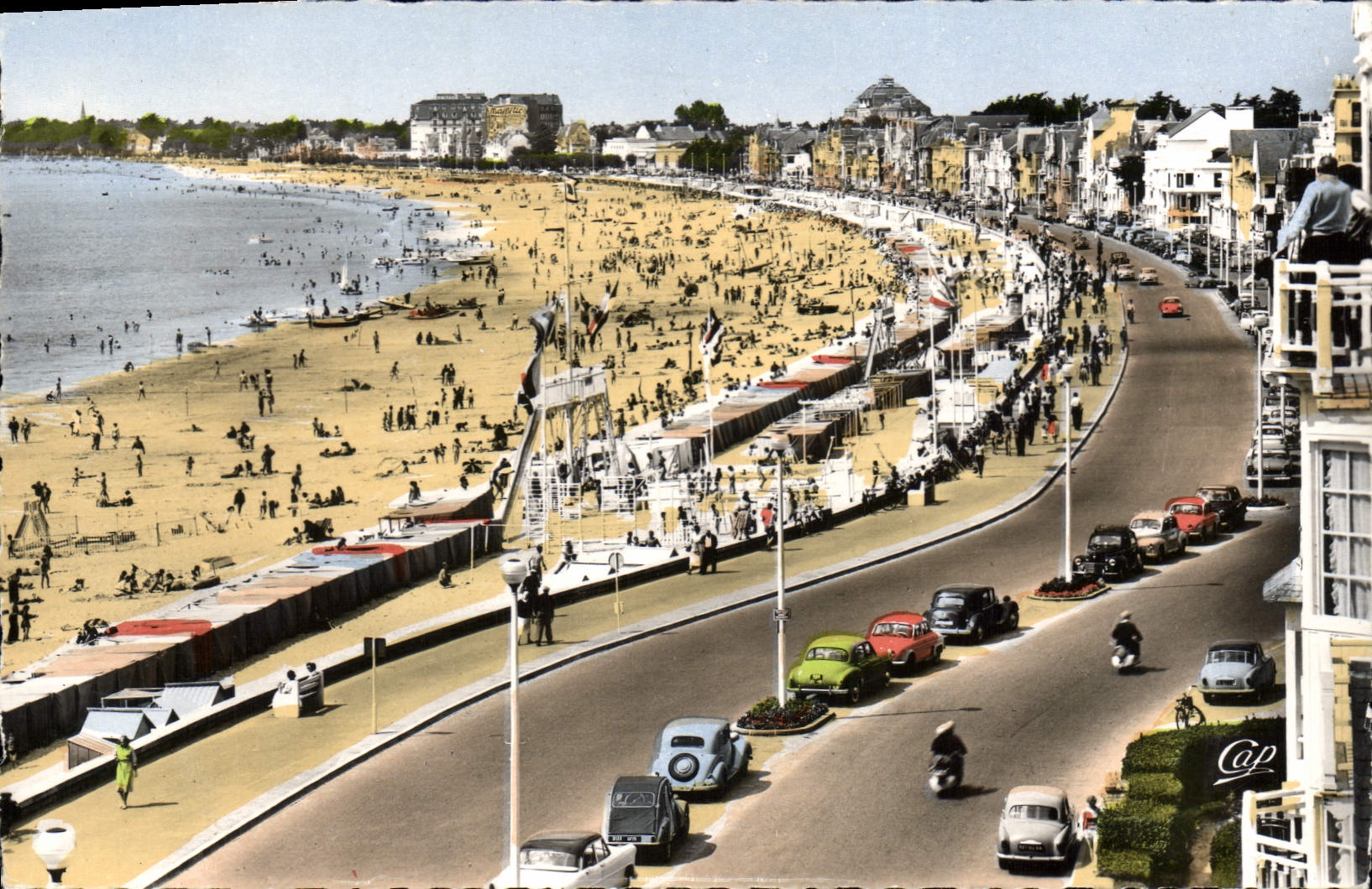 CPA La Baule le Remblai vers le Poullguen 