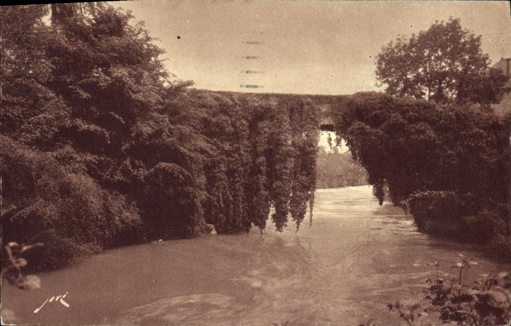 Die merkwürdige Brücke über den Gave de Pau — Bétharram — Éditions Jové, Pau