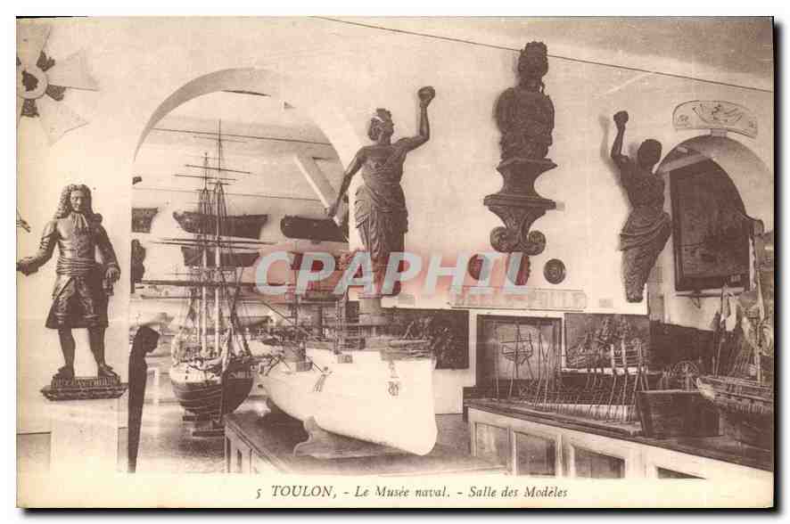 Toulon - Le Musée naval - Salle des Modèles