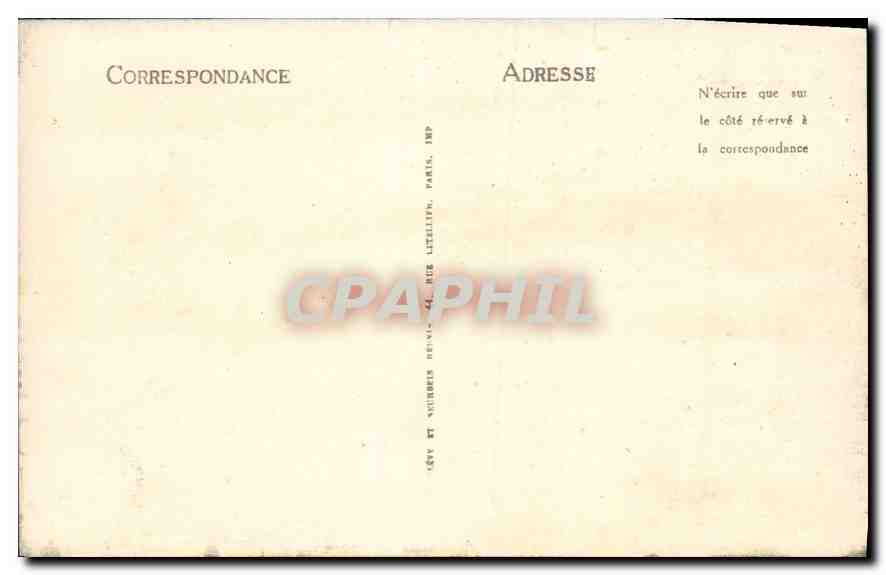 CPA Toulon vue generale et la plage  — Verso