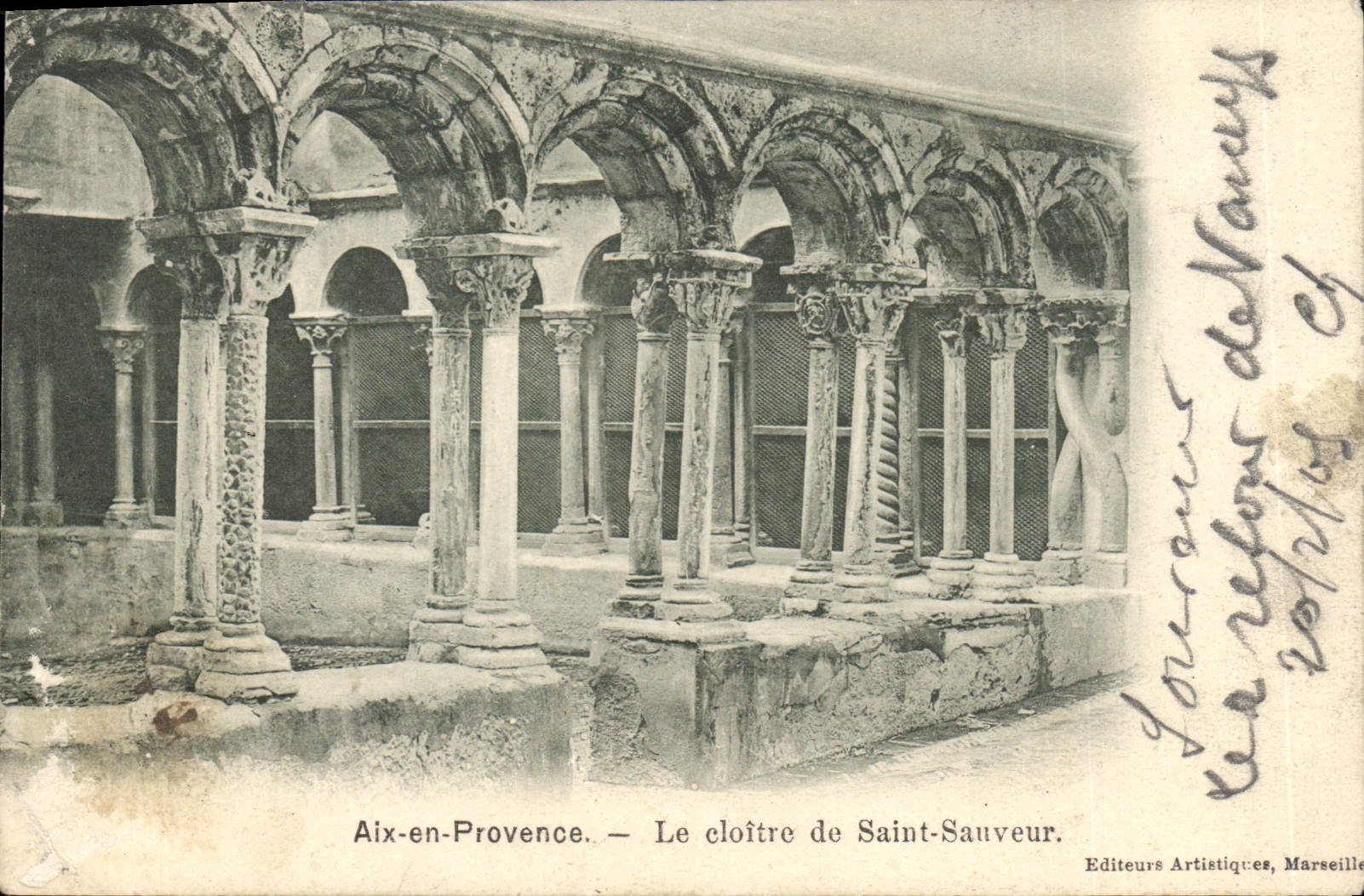Aix-en-Provence — Der Cloister von Saint-Sauveur — Künstlerverlag, Marseille